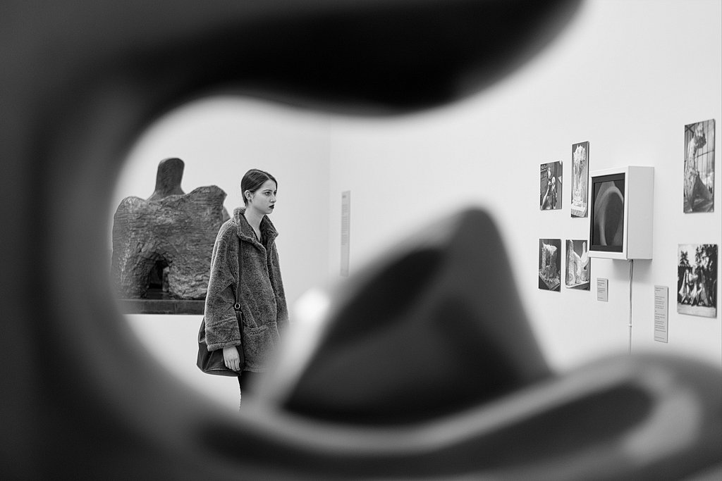 Admiring Henry Moore
